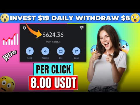 INVEST $19 DAILY WITHDRAW $8.00 (🔥PROOF) : (DO NOT MISS❌) USDT MINING WEBSITE 🚀 HIGH PROFIT WEBSITE🎁