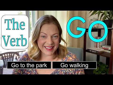 USING THE VERB GO: English grammar how to use go + place or go + verb