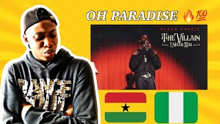 Nigerian 🇳🇬 react to Black sherif - oh Paradise (official visualizer) #TheVillainINeverWas