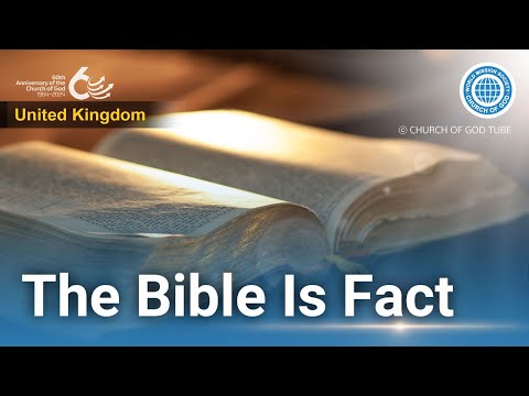 The Bible Is Fact | World Mission Society Church of God