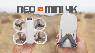 BATTLE OF THE CHEAPEST!!! DJI Neo vs Mini 4k