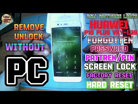 Huawei P10 Plus Hard Reset|VKY-L29|Huawei P10 Plus Unlock Pattern/Pin|Huawei Ka Lock Kase Tode.