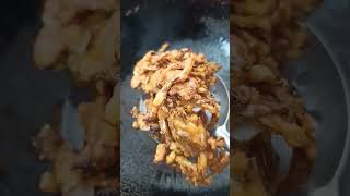 Andhra Style Crispy Cabbage Fry #youtubeshorts #shorts #andhrarecipies