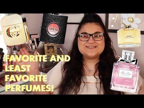 My Top 5 FAVORITE and LEAST FAVORITE Perfumes!