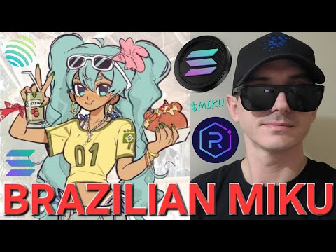 $MIKU - BRAZILIAN MIKU TOKEN CRYPTO COIN HOW TO BUY SOLANA SOL RAYDIUM MEMECOIN MEME JUPITER SOCCER