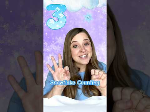 FUN ❄️ COUNTING SONG #toddlersongs #preschoollearning