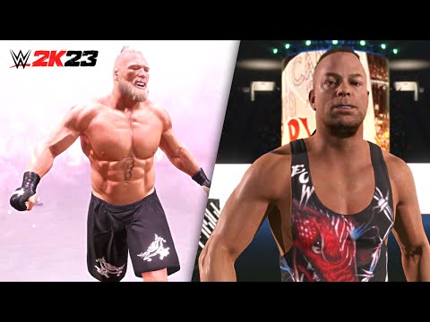 WWE 2K23 Entrances : Rob Van Dam & Brock Lesnar (PS5)