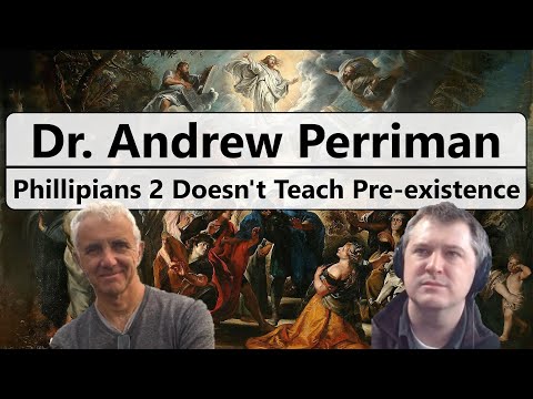 Andrew Perriman - The Preexistence of Christ and Narrative Historical Theology in post-Christendom