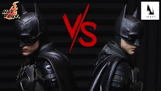 Hot Toys vs InArt HEAD SCULPT of The Batman 1/6 Scale Figure | Comparison Review