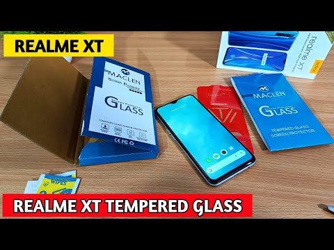 Realme XT Tempered Glass Installation | How to apply Tempered Glass on Mobile