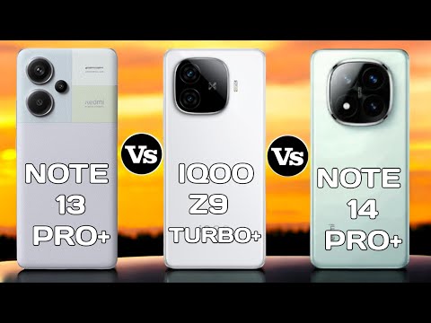 Xiaomi Redmi Note 13 pro plus V/S Vivo IQoo Z9 Turbo Plus V/S Xiaomi Redmi 14 Pro plus #pn59tech