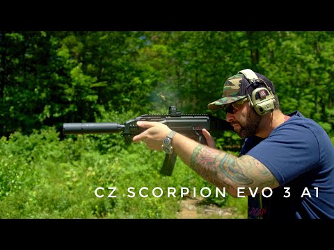 CZ SCORPION EVO 3 A1 - Yes it's a machine gun