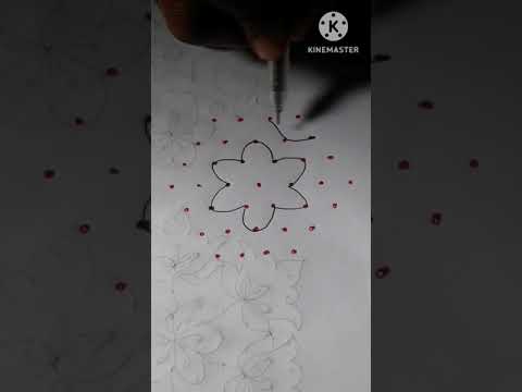 easy and simple unique rangoli designs #rangoli #ytshorts