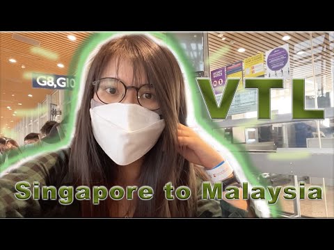 VTL flight from Singapore to Malaysia 2022 回家过农历新年