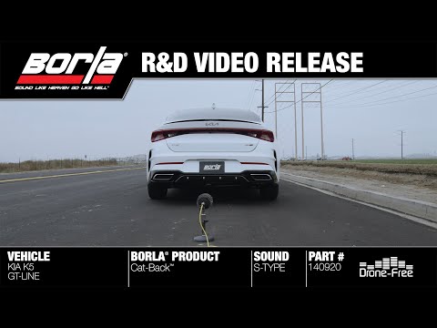 Borla Exhaust for the 2021-2024 Kia K5 GT-Line