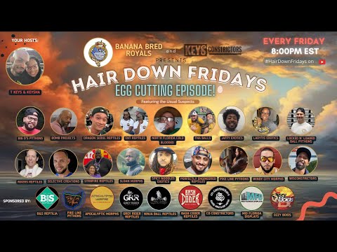 Hair Down Friday! EGG CUTTING EPISODE