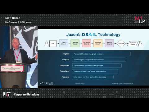 2024 MIT R&D Conference: Startup Exchange Lightning Talks - Jaxon