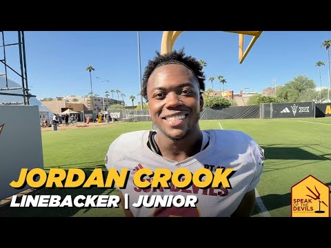 ASU LB Jordan Crook on Utah win & facing Cincinnati