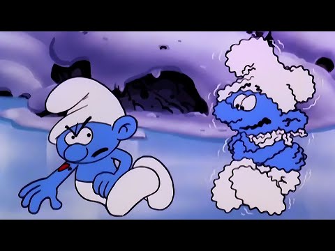 Ice Cold 🥶 • The Smurfs • Cartoons for Kids