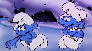 Ice Cold 🥶 • The Smurfs • Cartoons for Kids