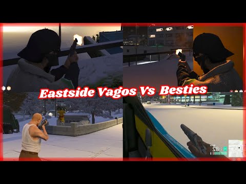 Eastside Vagos Vs Besties At Little Seoul (Multi Pov) | NoPixel 4.0 GTARP