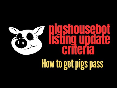 Pigs Airdrop listing update | How to get pig pass | pigs airdrop withdrawal | Pigspass criteria|