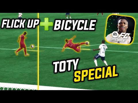 How to do the flick up bicycle | fc mobile #fifamobile #fcmobile