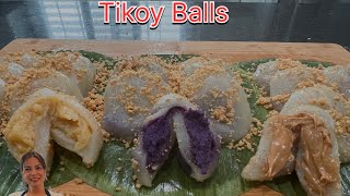 Ang Sarap! Tamang-tama sa New Year - 3-FLAVORS TIKOY BALLS (Yema/Ube Halaya/Peanut Butter)