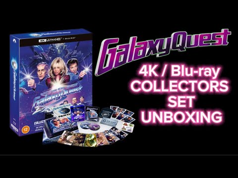 Unboxing GALAXY QUEST 4KUltraHD Blu-ray Collectors Set. Opening