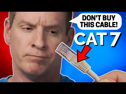 CAT7 ETHERNET IS DEAD!!! HOME NETWORK CABLES 2024