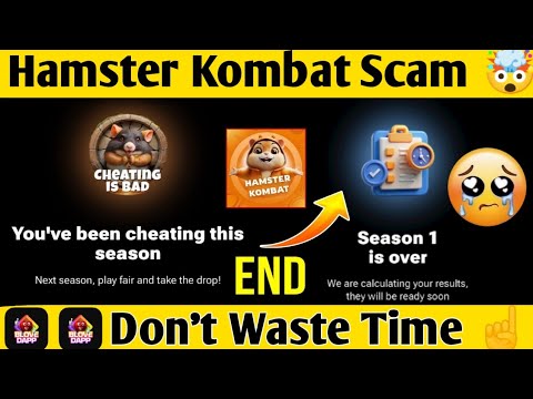 Hamster Kombat Cheating is bad 😔| Hamster biggest Scam in telegram bot | Hamster Airdrop closed