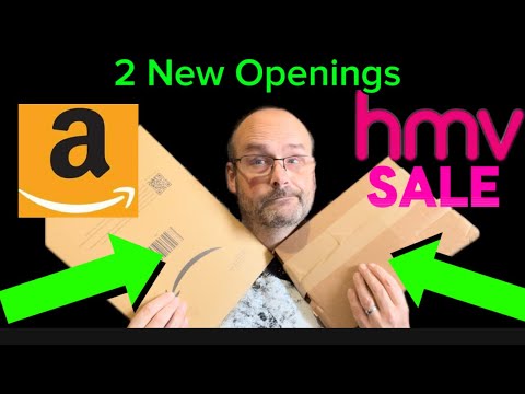 3 items 2 packages Phyical Media Opening. HMV Sale pickup & Amazon