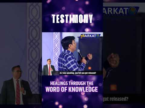 HEALINGS THROUGH THE WORD OF KNOWLEDGE || Testimony || Pastor Salik John Barkat