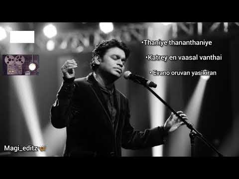 AR Rahman hits | Melody songs 🎶 | Alaipayuthey ❤️ Rhythm 🦋