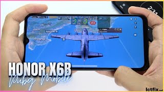 Honor X6b PUBG Mobile Gaming test | Helio G85, 90Hz Display