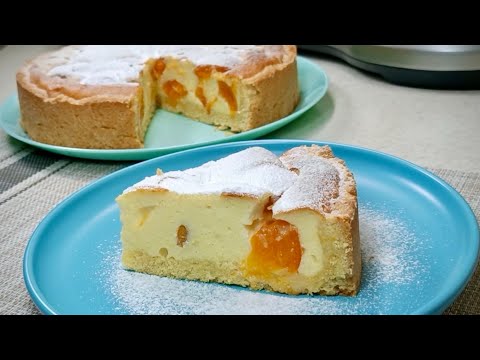 Apricot Bliss: Irresistible Cottage Cheese Pie Recipe!" 🍑🍰✨