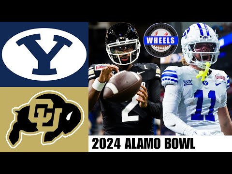 #23 Colorado vs #17 BYU Highlights | Alamo Bowl | 2024 College Football Highlights