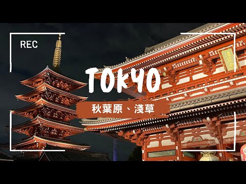 【東京EP1】夜晚淺草寺超美！被颱風干擾的旅程⋯頂樓眺望晴空塔超推飯店、秋葉原美食