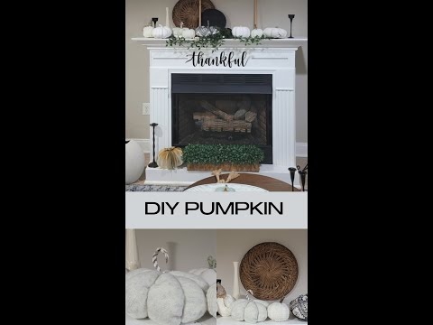 An absolute easy way to make your fall pumpkins.#falldecor #diypumpkin