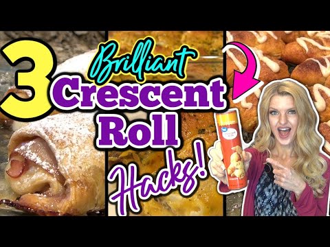 3 Creative CRESCENT ROLL RECIPES You MUST TRY! | Easy & Budget Friendly CRESCENT ROLL RECIPE