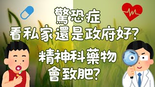 🇭🇰 驚恐症看私家還是政府好？精神科藥物會致肥？【驚恐症歷程 4】