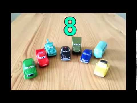 Learn to Count Numbers 1 to 10  Song for babies,toddlers, and children Cars Lightning Mcqueen