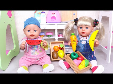 Baby Born Twins cooking champions! PLAY DOLLS 1hour