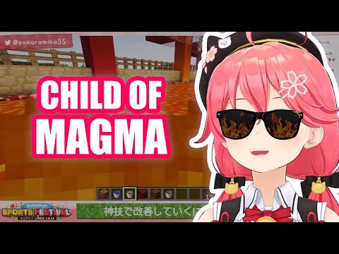 Miko Calls Herself The Child of Magma 【Hololive English Sub】