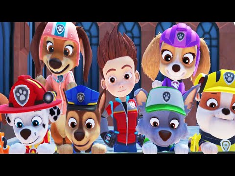 PAW Patrol The Movie - Adventure City Calls -Full Game All Missions -Chase, Skye, Rocky, Liberty