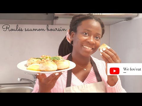 Meilleurs Roulés de Pâte Feuilletée au Saumon Fumé et Boursin😍: on est prêt pour l'apéro🥂