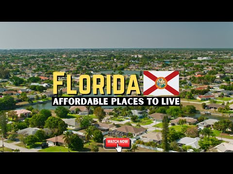 10 Cheap Places to Live in Florida - Affordable Living in Florida to Buy Home🏠