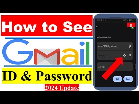 How to See Gmail Password in Mobile | How to Find Gmail Password