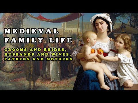 Medieval Family Life || The Physical Grooms and Brides, Husbands and Wives, Fathers and Mothers