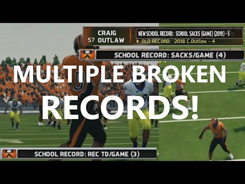 MULTIPLE RECORDS BROKEN! Princeton Dynasty NCAA Football 14 Teambuilder Dynasty S7E8